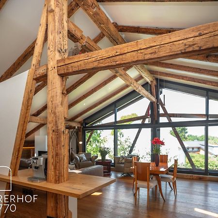 5 Sterne Penthouse-Loft Gut Stohrerhof Bis 4 Personen Diessen am Ammersee Ngoại thất bức ảnh