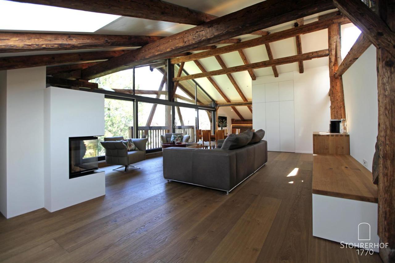 5 Sterne Penthouse-Loft Gut Stohrerhof Bis 4 Personen Diessen am Ammersee Ngoại thất bức ảnh