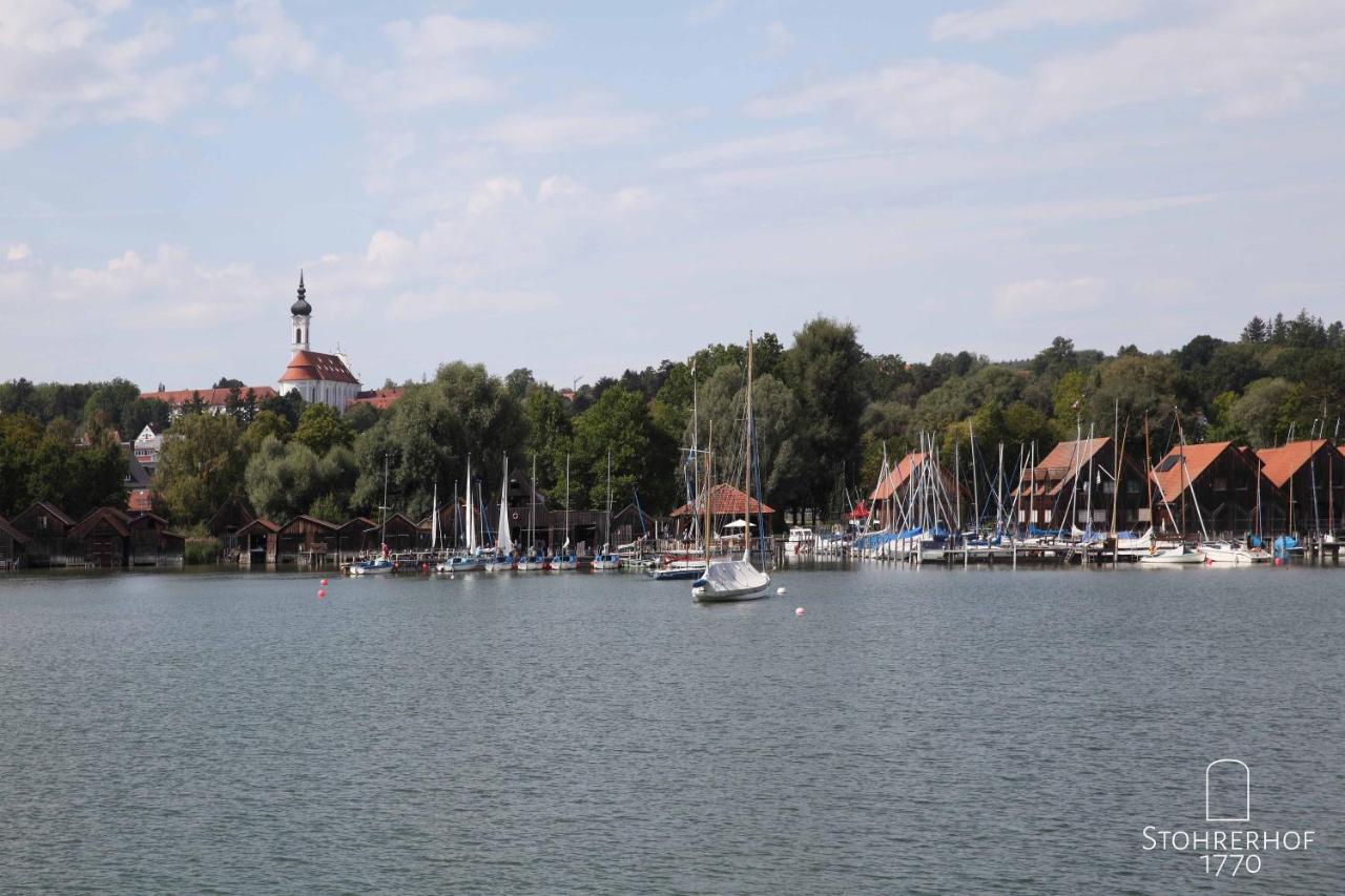 5 Sterne Penthouse-Loft Gut Stohrerhof Bis 4 Personen Diessen am Ammersee Ngoại thất bức ảnh