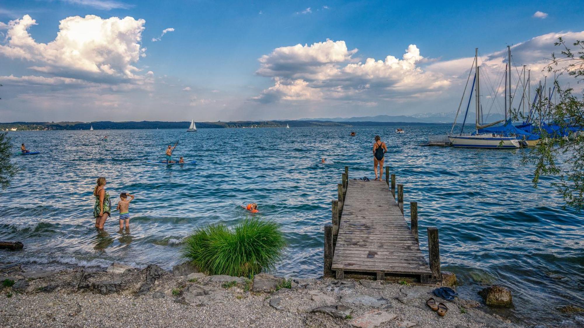 5 Sterne Penthouse-Loft Gut Stohrerhof Bis 4 Personen Diessen am Ammersee Ngoại thất bức ảnh